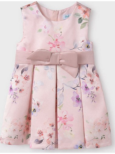 Φόρεμα μικάδο σταμπωτό (SS24) 5009 ροζ