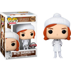 Funko Pop! Television The Queen's Gambit 1123 Beth Harmon Final Game Diamond Exclusive