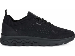 Geox Spherica Ανδρικά Sneakers Μαύρα U15BYA0006KC9997