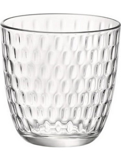 Bormioli Rocco Σετ Ποτήρια Κρασιού Γυάλινα Slot 290ml 6τμχ BR00132903