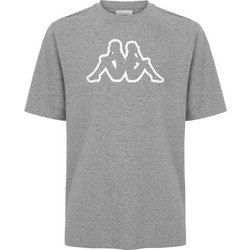 Kappa T-Shirt Cromen Logo Γκρι 303HZ70-77M