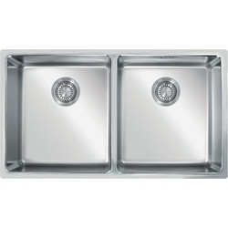 KL Sinks 1219400 Υποκαθήμενος Νεροχύτης Inox Σατινέ 86x49cm