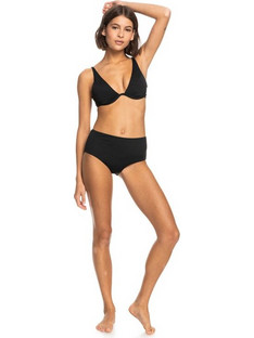 Roxy Beach Classics Bikini Slip Μαύρο ERJX404515-KVJ0