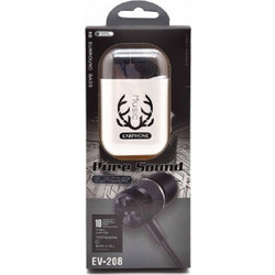 Elmcoei EV-208 Handsfree In-Ear 3.5mm Black