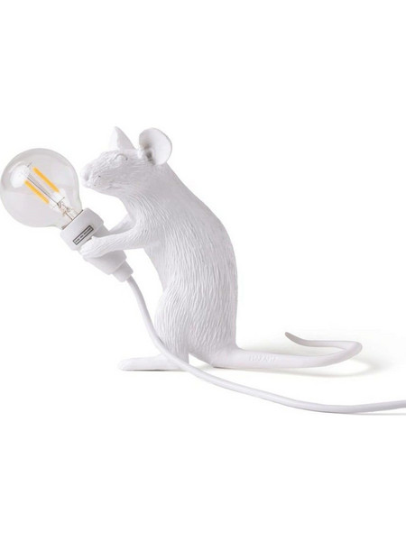 Φωτιστικό Επιτραπέζιο Mouse 15221 6,2x21x8,1cm White Seletti