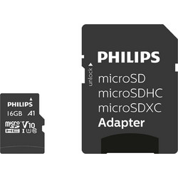 Philips microSDHC 16GB Class 10 U1 USH-I + Adapter