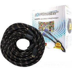 S-Link Καλώδιο HDMI 1.4 Braided HDMI Male to HDMI Male 25m Black
