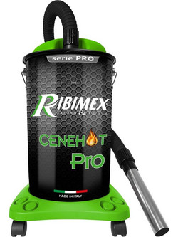 Ribitech Cenepro PRCEN005 Σκούπα Ζεστής Στάχτης 1200W με Κάδο 25lt