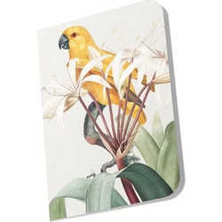 LOGINOTES PAPER LINE 9Χ14 40Φ YELLOW BIRDS 03-01-21YLBR