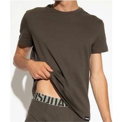 DSQUARED2 ΜΠΛΟΥΖΑ T-shirt Κοντομάνικο ΛΑΔΙ ME LOGO εμπρος κατω SLIM FIT