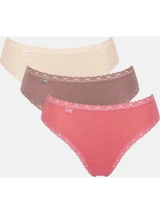 SLOGGI Women's Underwear 24/7 Tai 3 Pack 10167192-0004 