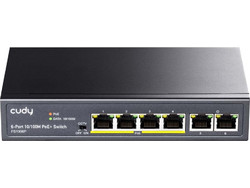 Cudy FS1006P Unmanaged L2 Switch με 6 Θύρες Ethernet 100Mbps