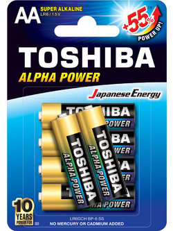 Toshiba Alpha Power AA 6τμχ