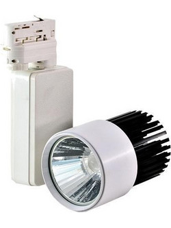 ΣΠΟΤ ΡΑΓΑΣ LED 4 ΓΡΑΜΜΩΝ 30W 4000K ΛΕΥΚΟ PLUS