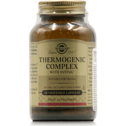 Solgar Thermogenic Complex Θερμογεννετικός Λιποδιαλύτης 60 Κάψουλες