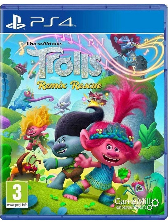 Trolls Remix Rescue PS4