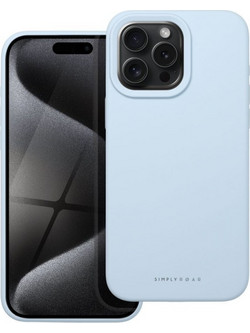 Roar Cloud-Skin Back Cover Light Blue (iPhone 15 Pro Max)
