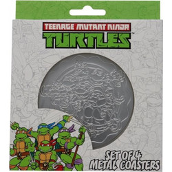 Teenage Mutant Ninja Turtles - Drinks Set Of 4 Metal Coasters