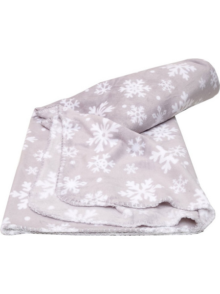 Κουβέρτα Fleece Μονή (150x220) Viopros Νοέλια Γκρι