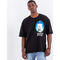 Tee Library Past / Now Side Slit Oversized T-Shirt (TCST-17)