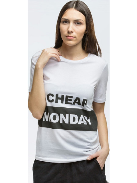 Cheap Monday Break Block Logo Tee (0379225)