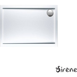 SIRENE EXTRA FLAT E10070-300 Ορθογώνια Ακρυλική Ντουζιέρα White 100x70cm