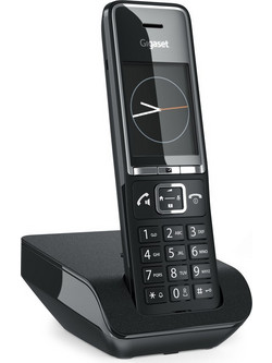 Gigaset Comfort 550 Ασύρματο Τηλέφωνο με Ανοιχτή Ακρόαση Μαύρο