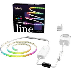 Smart LED Twinkly Line Starter Kit (TWL100STW-WEU) 1.5 Μέτρο, 90 LED RGB, με Λευκό Καλώδιο, Βluetooth, WiFi, Dimmer Και Έλεγχο μέσω Κινητού Τηλεφώνου TWL100STW-WEU