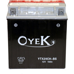 Sigma Μπαταρία Μοτοσυκλέτας YTX20A-BS 270A 18Ah