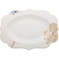 Δίσκος Σερβιρίσματος Δ40cm Pip Studio - Royal White 51018028