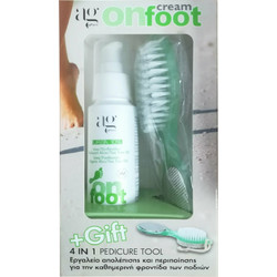 AG Pharm OnFoot Cream Κρέμα Ποδιών 100ml + 4in1 Pedicure Tool Εργαλείο Περιποίησης 1τμχ