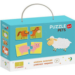 Παιδικό Puzzle Dodo Ζωάκια Της Φάρμας 2x12 Κομμάτια