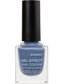 Korres Gel Effect Nail Color Aegean Sky 83 Gloss Βερνίκι Νυχιών Μακράς Διαρκείας 11ml