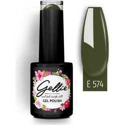 Gellie UV Led Soak Off E 574 Ημιμόνιμο Βερνίκι Νυχιών 10ml