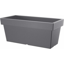 Iliadis Γκρί Πλαστική Ζαρντινιέρα ''LOFLY CASE'' 60x26x22cm 072210