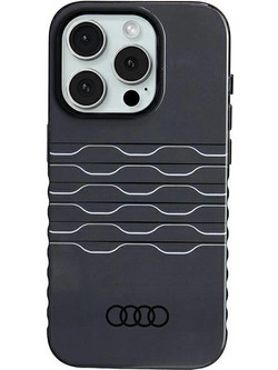 Audi IML MagSafe case for iPhone 15 Pro - black