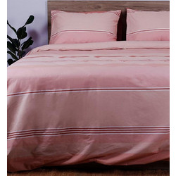 Sunshine Home Σετ Σεντόνια Μονά Βαμβακερά 165x270 Feelings 2034 Pink