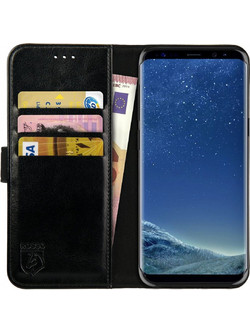 Rosso Element PU Θήκη Πορτοφόλι Samsung Galaxy S8 - Black (8719246116162) - 8719246116162