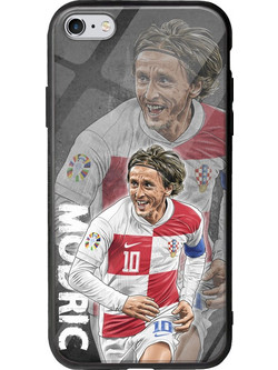 Θήκη Euro 2024 - Luka Modric iPhone 6 Plus / iPhone 6s Plus Groove TPU (Tempered Glass και TPU)