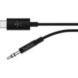 Belkin RockStar USB-C to 3.5mm Audio Cable 0.9m F7U079bt03-BLK