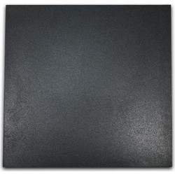 Αντικραδασμικό Δάπεδο Πλακάκι 1000x1000x15mm Μαύρο (X-FIT)