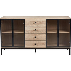 Έπιπλο τηλεόρασης μπουφές Nextdeco ξύλινο Υ85x40x160 εκ