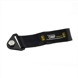 Αγωνιστικός Ιμάντας Ρυμούλκησης Τύπου Tow Hook OMP - Μαύρο LY