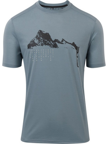 Ανδρικό T-Shirt Rayon Steel Blue GTS