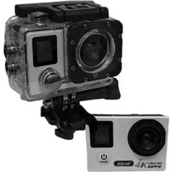Andowl QY-07K Action Camera Full HD με Οθόνη 2" Μαύρη Ασημί