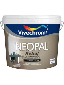 Vivechrom Neopal Relief Λευκό 10lt