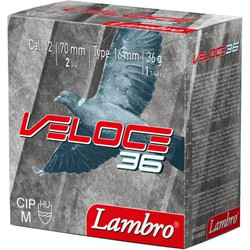 Lambro Veloce Φυσίγγια Συγκέντρωσης 12Cal 70mm 36gr 25τμχ
