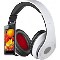 Rebeltec Audiofeel 2 Ενσύρματα Ακουστικά Over Ear Άσπρο