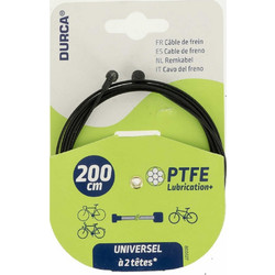 Durca Συρματόσχοινο Φρένων Ποδηλάτου Universal Ptfe Lubrication+ 200cm (800327)