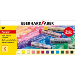 ΞΗΡΟΠΑΣΤΕΛ SOFT STUDIO 10X10MM 12 ΧΡΩΜΑΤΩΝ EFA * KR *